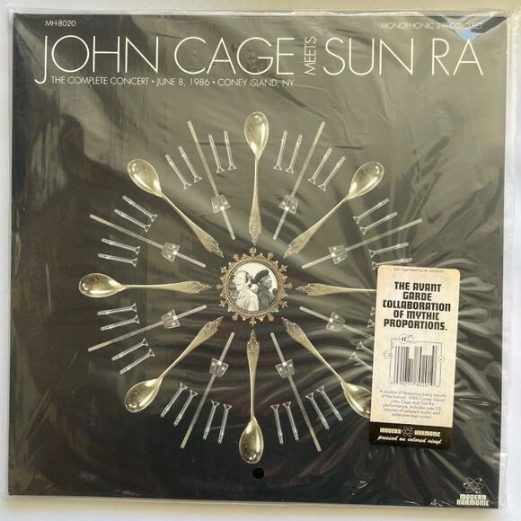 John Cage Meets Sun Ra NEW Complete Concert June 8, 1986 – Clear Double Vinyl - Picture 1 of 3